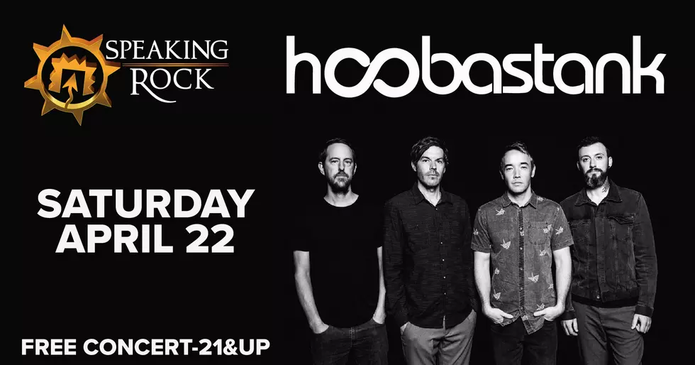 Hoobastank Playing Free Concert Next Month At Speaking Rock