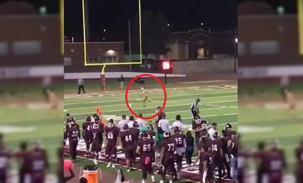 Streaker Interrupts Ysleta High School Homecoming Game