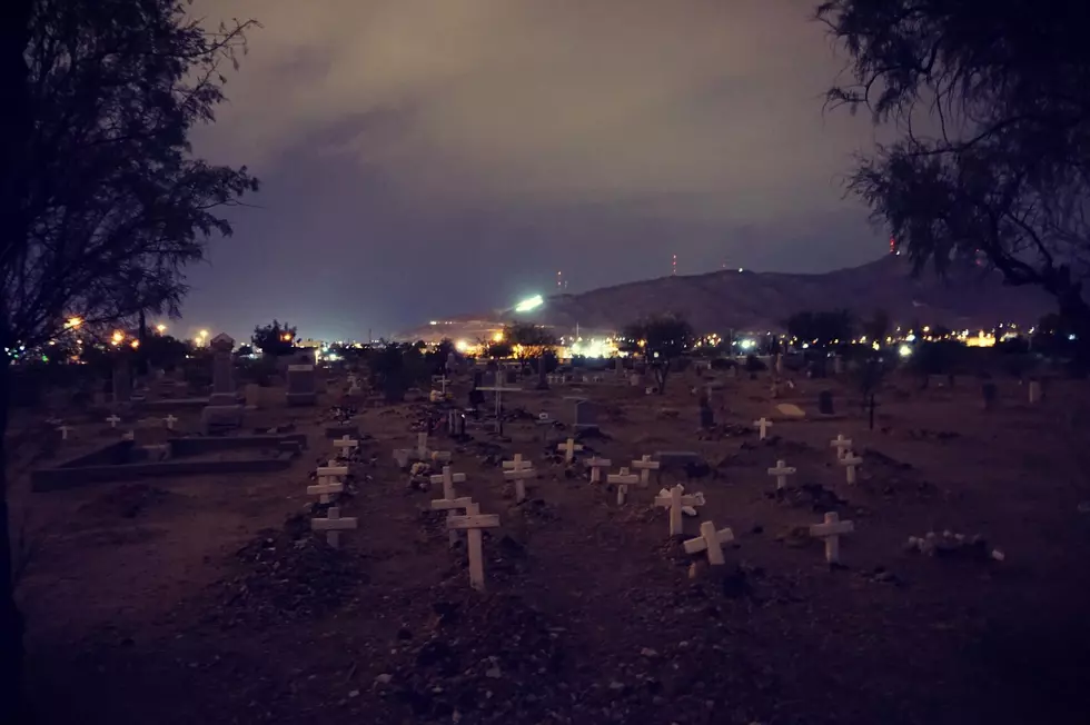 Creepy Disembodied Legs Figure Photographed in Concordia Cemetery