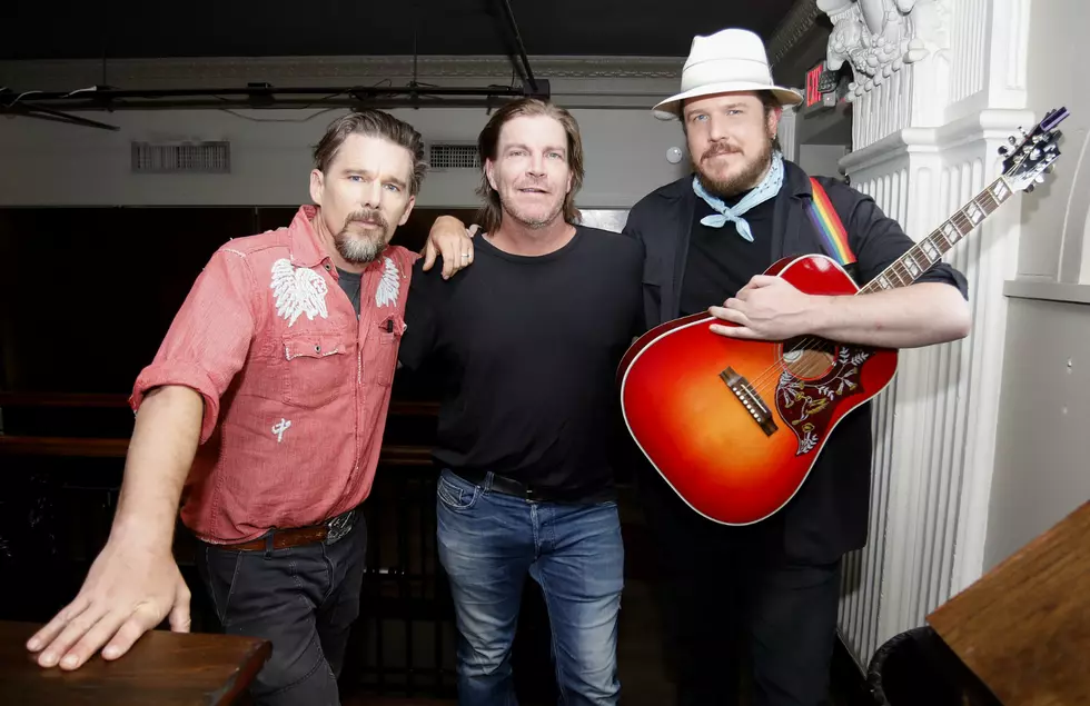 Actor Ethan Hawke in El Paso Promoting Movie Blaze