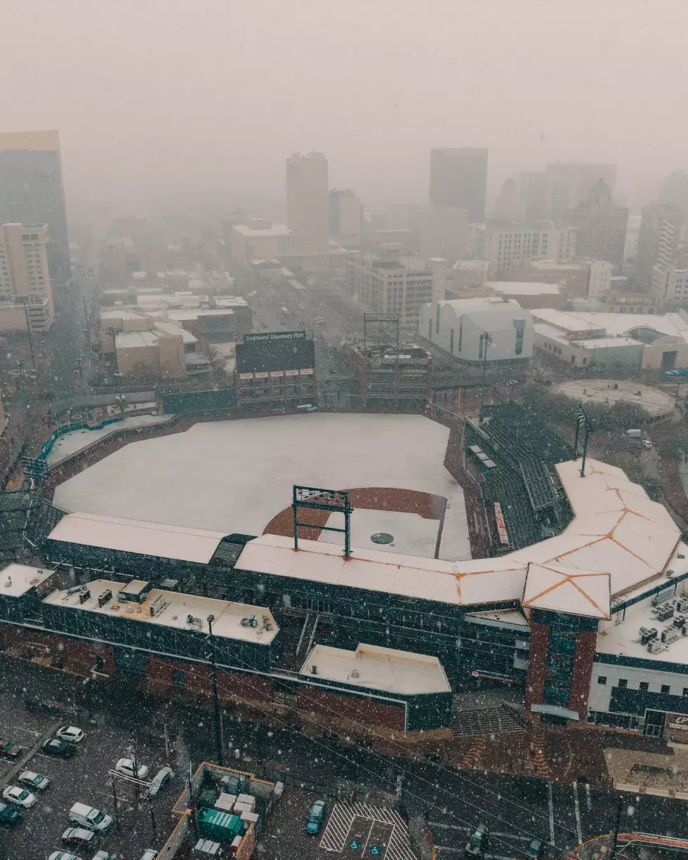 PHOTOS: Stunning Photos From El Paso, TX First Snow Day of 2025!