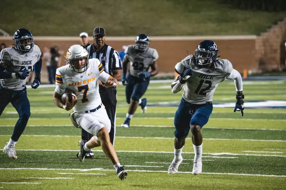 UTEP’s Bowl Hopes Continue to Fade with Loss to Rice, 37-30